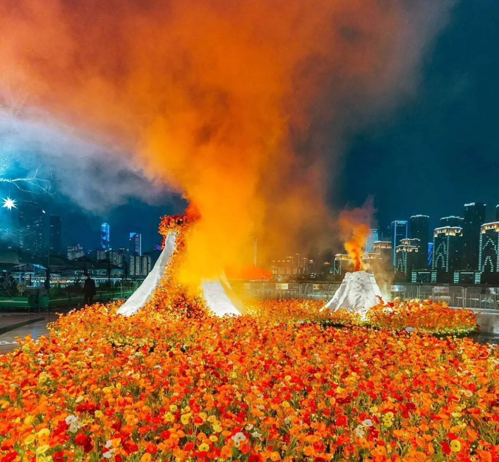 深圳活動(dòng)策劃看過(guò)來(lái)辣椒面火山花海1