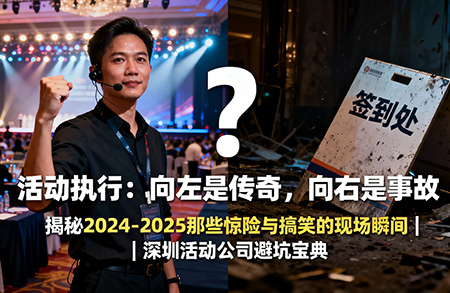 活動策劃公司現場執行必讀：細節決定成敗