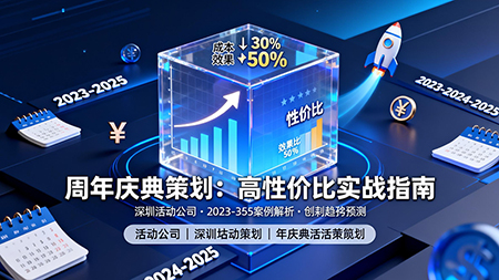 周年慶典活動策劃怎么做才能更具性價比？